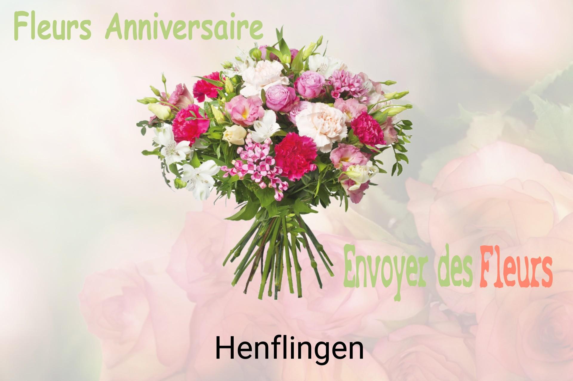 Bouquet de fleurs d’anniversaire livré à Henflingen